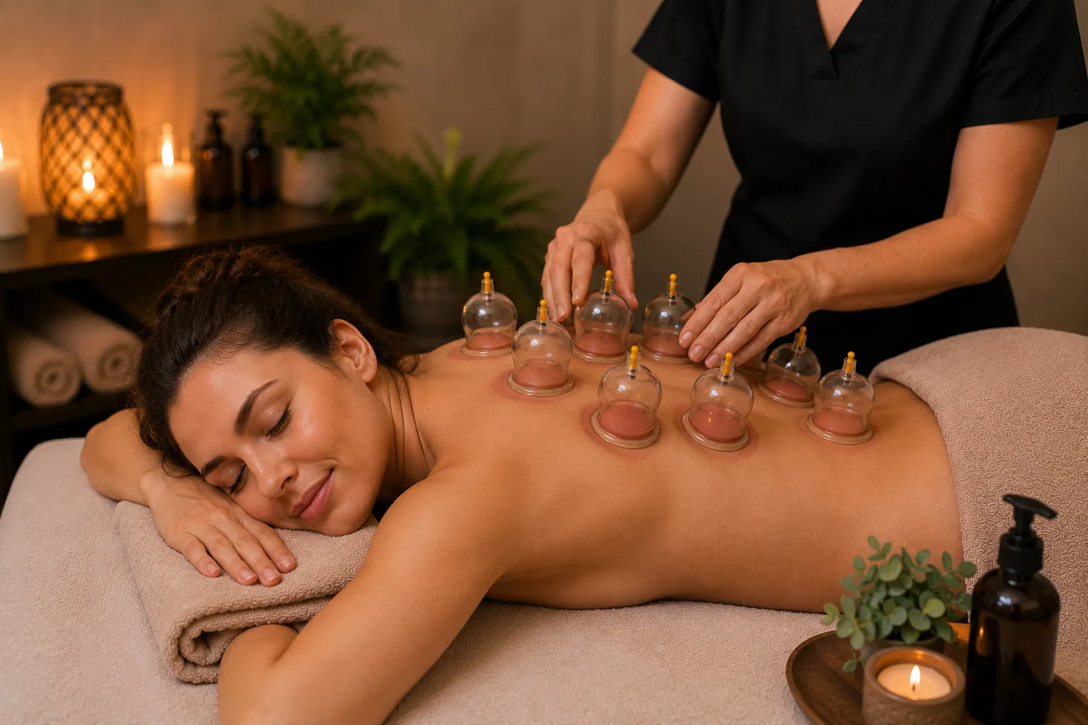 Cupping Therapy Massage at Massage by Laura, Runaway Bay
