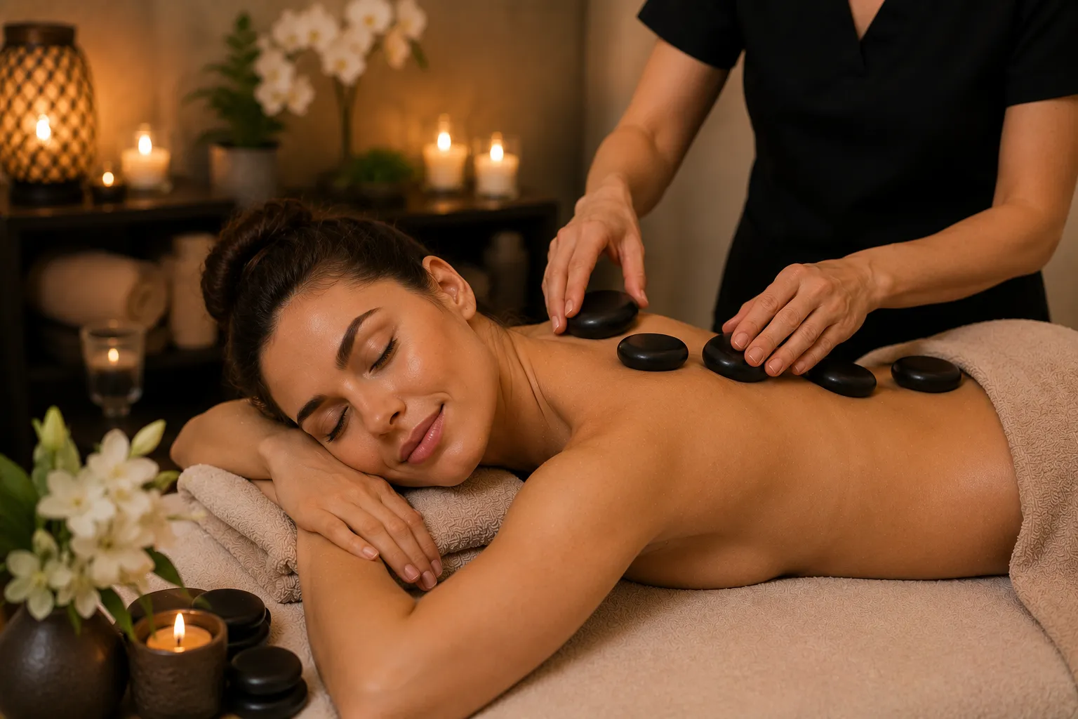 Hot Stone Massage at Massage by Laura, Runaway Bay