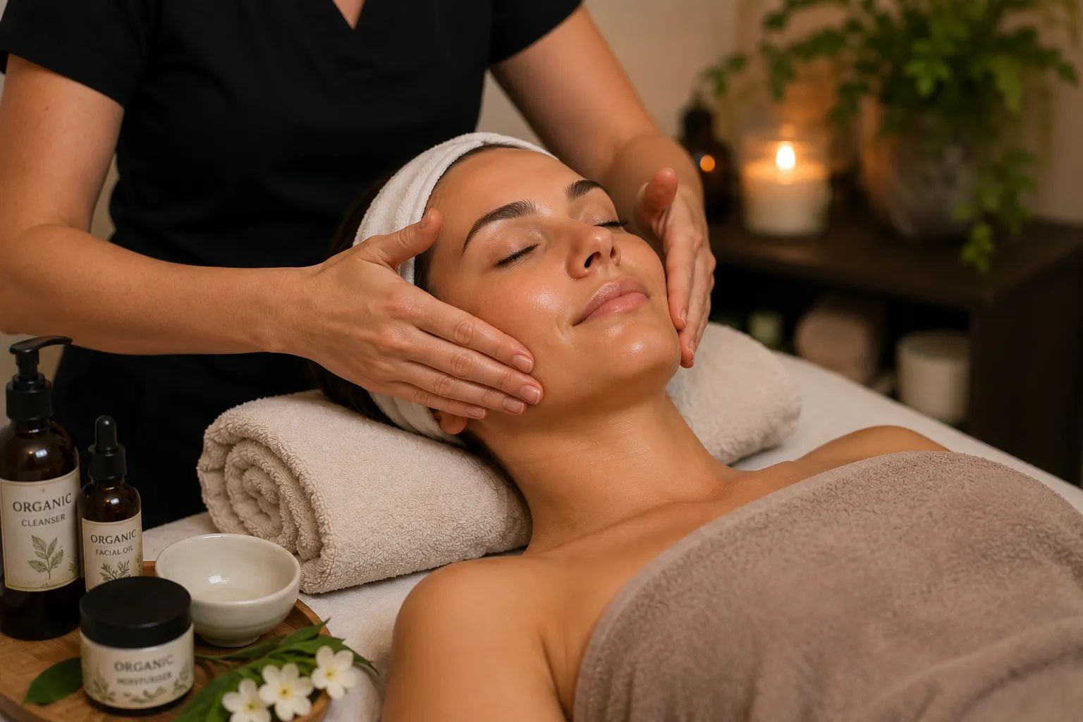 OrganicSpa Facial Massage at Massage by Laura, Runaway Bay